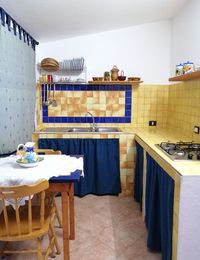 Cucina  appartamento Rustico